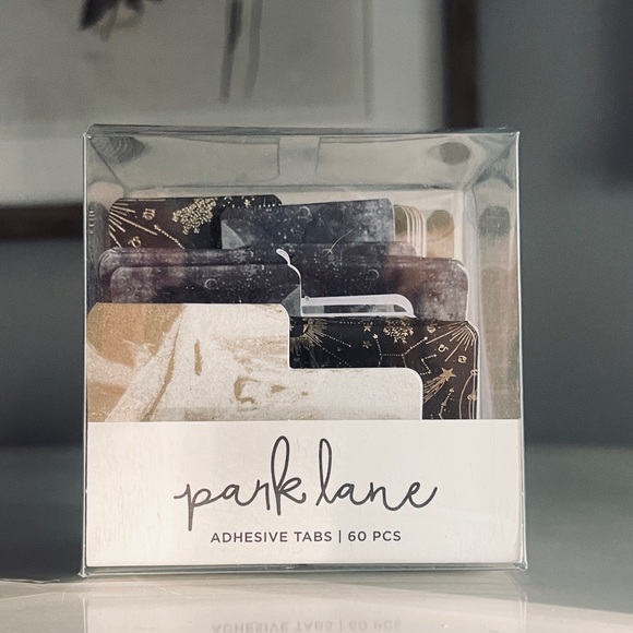 Adhesive Page Tabs Floral 60pcs Park Lane Galaxy Dividers Planner Journal - Picture 1 of 5